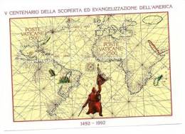1992 - Vaticano BF 13 Scoperta Dell'America   +++++++ - Christoffel Columbus