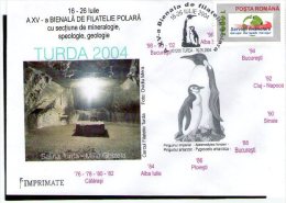 Biennial Polar Exhibition XV. Turda May 2004. (Turda Salt Mine - Imperial Penguin). - Events & Gedenkfeiern