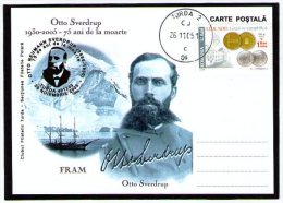 Otto Sverdrup 75 Years Of Death. Turda 2005 - Polar Explorers & Famous People