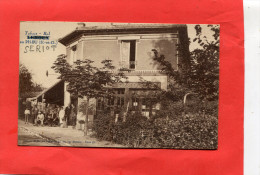 MASSY   1920  RUE DU PILEU LE RESTAURANT TABACS BAL  MR LEROUX / MR SERIOT     CIRC  NON    EDIT - Massy