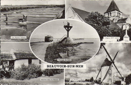 BEAUVOIR SUR MER   MULTIVUES    ANNEE 1957 - Beauvoir Sur Mer