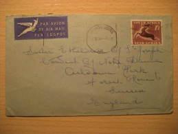 JOHANNESBURG 1954 To Sussex GB UK England SOUTH AFRICA Air Mail Cover British Area Colonies - Lettres & Documents