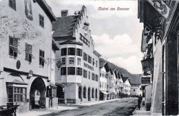 MATREI Am Brenner, Hauptstrasse Mit Rathaus, Karte Gelaufen 1910 - Matrei Am Brenner