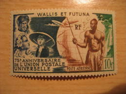 WALLIS Et FUTUNA Yvert Air 54 * Hinged (Aprox. Cat. 12,25 Eur) UPU Set French Colonies - 1949 75e Anniversaire De L'UPU