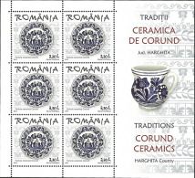 Romania 2013 / Corund Ceramics / Set 4 MS - Ungebraucht