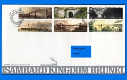 GB 2006-0001, Birth Bicentenary Of Isambard Kingdom Brunel (Engineer) FDC, Bristol SHS - 2001-2010 Em. Décimales