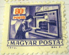 Hungary 1973 Postage Due 80f - Used - Postage Due