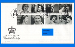 GB 2006-0007, 80th Birthday Of Queen Elizabeth II FDC, Windsor SHS - 2001-2010 Dezimalausgaben