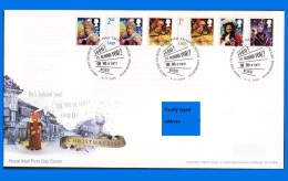 GB 2008-0007, Christmas FDC, Tallents House SHS - 2001-2010 Dezimalausgaben