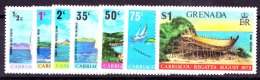 Grenada, 1973, SG 565 - 571 Set Of 7, MNH - Grenada (...-1974)