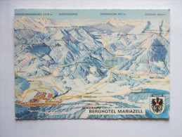 Austria  -  Mariazell  Stmk - Berghotel Bürgeralpe  -Bergstation  1970  D114928 - Mariazell