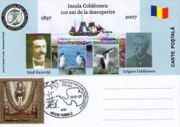 Emil Racovita - Cobalcescu Island. Turda 2007. - Polar Explorers & Famous People