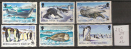 Territoire Antarctique Britannique 213 à 218 ** Côte  12 € - Nuevos