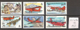 Territoire Antarctique Britannique 235 à 240 ** Côte  19.50 € - Neufs