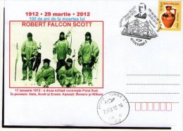Robert Falcon Scott  - 100 Years Of Death .  Turda 2012. - Poolreizigers & Beroemdheden