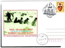 Robert Falcon Scott  - 100 Years Of Death .  Turda 2012. - Polar Explorers & Famous People