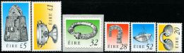 ER0042 Ireland 1990-95 Art Treasures 6v MNH - Unused Stamps