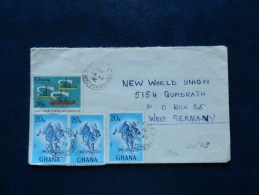 40/719     LETTRE   GHANA - Hasen