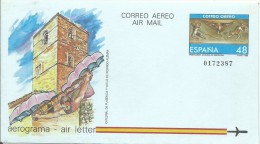 ESPAÑA - AEROGRAMAS 211 ** MNH AÑO 1985 - VUELOS. RODRIGO ALEMAN. Año Completo 1986. EMISION 21/10/86 - Unused Stamps