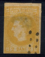 ROUMANIE - Numéro 17 (o) 2 Bani Jaune, Prince Charles - ...-1858 Prephilately