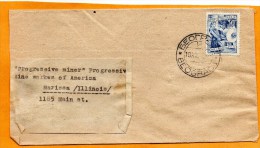 Yugoslavia Old Cover Mailed To USA - Brieven En Documenten
