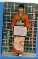 Japan Japon Télécarte Telefonkarte Geisha Geishas Kimono Frau Femme Girl Women Nr. 410 - 21327 - Cultura