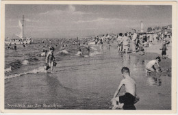 Noordwijk Aan Zee - Strandleven (1961) Met Vuurtoren, Badmode, Kinderen - Zuid-Holland / Nederland - Noordwijk (aan Zee)