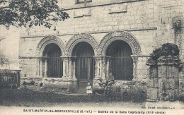 HAUTE NORMANDIE - 76 - SEINE MARITIME - SAINT MARTIN DE BOSCHERVILLE - Entrée De La Salle Capitulaire - Saint-Martin-de-Boscherville