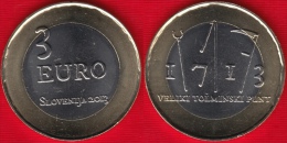 Slovenia 3 Euro 2013 "Tolmin Peasant Revolt" UNC - Slovenia