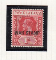 KING GEORGE V - War Stamp - Fidschi-Inseln (...-1970)