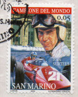 2005   SAN MARINO JOHN SURTEES  Usati - Used Stamps