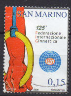 2006  SAN MARINO Federazione Internazionale Ginnastica  Usati - Gebruikt