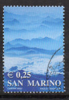 2002   SAN MARINO  I COLORI DELLA VITA   € 0,25  Usati - Gebruikt