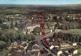 19 - POMPADOUR - VUE PANORAMIQUE  AU CENTRE LE CHATEAU - Arnac Pompadour