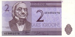 ESTONIE  2 Krooni  Daté De 1992   Pick 70 A           ***** BILLET  NEUF ***** - Estonia