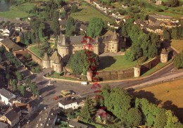 19 - POMPADOUR - LE CHATEAU  VUE AERIENNE - Arnac Pompadour