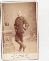 Militaire Soldat  Guerre Armée   GRENOBLE  Véritable Photo Photographie  MARTINOTTO & FRERES 16x11cm - Antiche (ante 1900)