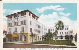Florida Palm Beach Ocean View Hotel Curteich - Palm Beach