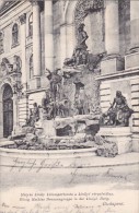 BUDAPEST: KHING MATHIAS,MÁTYÁS KIRÁLY (1906): ADD TO COLLECTION POSTCARD, USED,HUNGARY - Monumenti Ai Caduti