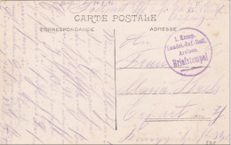 BELGIQUE OCCUPATION ALLEMANDE - 1916 - CARTE POSTALE De La 1° KOMP. LANDST.INF.BAT. "AROLSON" à ANVERS - Deutsche Armee