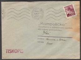 BuM1301 - Böhmen Und Mähren (1940) Schlesisch-Ostrau 1 - Slezska Ostrava 1 (machine Postmark) Letter-form, Tariff: 30h - Briefe U. Dokumente