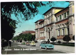 Y1120 Avezzano (L´Aquila) - Palazzo Di Grazia E Giustizia - Auto Cars Voitures / Viaggiata 1966 - Avezzano