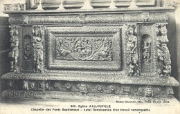 HAUTE NORMANDIE - 76 - SEINE MARITIME - ALLOUVILLE - Chapelle Des Fonts Baptismaux - Allouville-Bellefosse