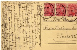 1509 Postal Belgica 1921 Bruges Brugge - Lettres & Documents