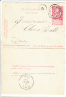 Carte-lettre N°  10 B Obl. - Cartes-lettres