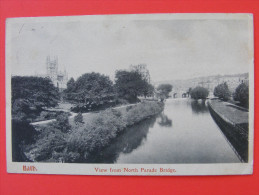 CPA Bath (England/Angleterre) - View From North Parade Bridge 1907 - Bath