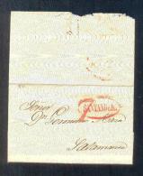 1841.- SANTANDER A SALAMANCA - ...-1850 Prephilately