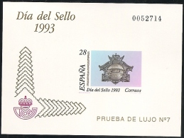 1993-PRUEBA Nº 28-DIA DEL SELLO.BUZÓN-NUEVO - Essais & Réimpressions