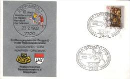 Germany - Sonderstempel / Special Cancellation (V1035) - Balonmano