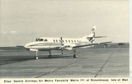 IOM - ELLAN VANNIN AIRLINES/AIR METRO FAIRCHILD METRO 111 AT RONALDSWAY - Man (Eiland)